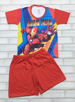 Pijama short Homem de Ferro