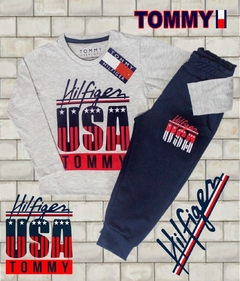 Conjunto Moletom de calça Tommy HILFIGER USA