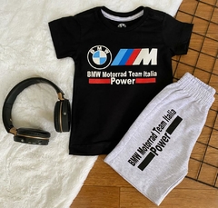 Conjunto Bermuda Moletom BMW na internet