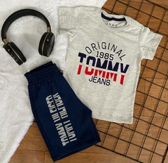 Conjunto Bermuda Moletom Tommy - comprar online