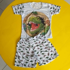 Pijama de short Dinossauro