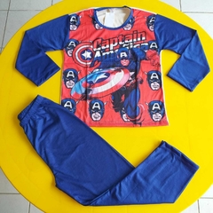 Pijama de calça Capitão América - Atelier kids