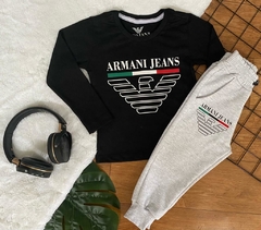 Conjunto Calça Moletom Armani