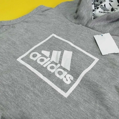 Conjunto Colete fechado Capuz e Bermuda Saruel Adidas na internet