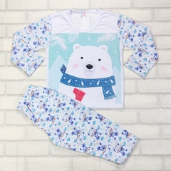 Pijama de calça Urso Polar