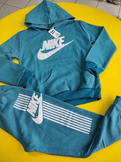 Conjunto de Calça e Casaco Capuz Moletom Nike na internet