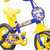 Bicicleta Aro 12 Infantil Track Bikes Arco Iris B Azul - loja online