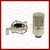 Microfone Condensador MXL 990 para Studio com Shockmount e Maleta - UM SHOP
