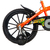 Bicicleta Aro 16 Infantil Track Bikes Dino Neon ON Laranja na internet