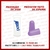 Imagem do Kit 2 Protetor Auricular Espuma Macks Slim Fit 10 Par + Case