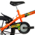 Bicicleta Aro 16 Infantil Track Bikes Dino Neon ON Laranja - UM SHOP