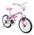 Bicicleta Aro 16 Infantil Track Bikes Monny Rosa Com Cesto - comprar online