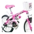 Bicicleta Aro 16 Infantil Track Bikes Monny Rosa Com Cesto na internet