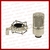 Imagem do Microfone Condensador Mxl 990 Shockmount Maleta Pop Filter