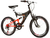 Bicicleta Aro 20 Juvenil Track Bikes XR 20 PO Preto Laranja na internet