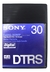 Fita De Áudio Digital Hi8 Dtrs Sony Dars-30mp 30 Minutos