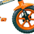 Bicicleta Aro 12 Infantil Track Bikes Arco Iris PO Laranja