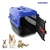 Caixa De Transporte Cachorro Gato Coelho Azul/preto N3 52cm - UM SHOP