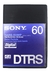 Fita De Áudio Digital Hi8 Dtrs Sony Dars-60mp 60 Minutos