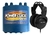 Kit Fone de Ouvido Koss UR20 + Amplificador de Headphone DB05 Color Azul Ideal Para Retorno de Palco, Estudos E Ensaios