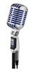 Microfone Dinâmico Shure Super 55 Supercardióide Para Vocal na internet