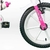 Bicicleta Aro 16 Infantil Track Bikes Monny Rosa Com Cesto - UM SHOP