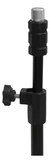 Pedestal Microfone Mesa Visão Ps-3 Bk Pro Regulável Até 30cm