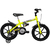 Bicicleta Aro 16 Infantil Track Bikes Dino Neon AN Amarelo