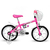 Bicicleta Aro 16 Infantil Track Bikes Monny Rosa Com Cesto