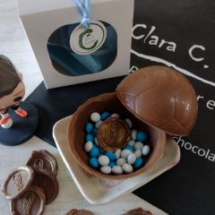 Pelota de fútbol 3D - Clara C Chocolates