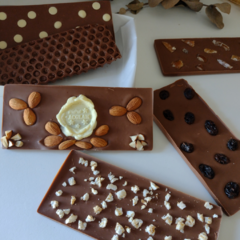 Tableta con toppings grande - Clara C Chocolates