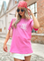 T-shirt Wine Pink