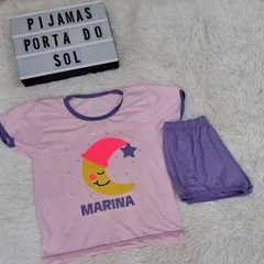 Pijamas neon estrelas - Pijamas Porta do Sol