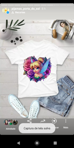 Camisetas Personalizadas Princesas - Pijamas Porta do Sol