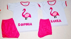 Imagem do Pijama Flamingo verão