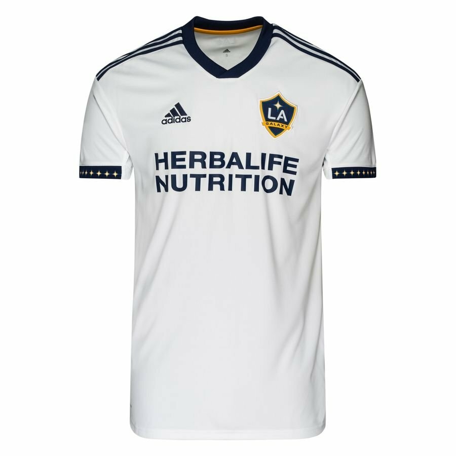 Camisa LA Galaxy Home 22/23 Torcedor Adidas Masculina - Branco