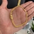 PULSEIRA GRUMET COM FECHO TRAVA DUPLA (4MM) - 21cm - BANHO OURO 18K na internet