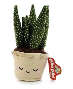 Peluche Maceta Kawaii - Ojitos Cerrados