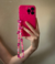 phone strap pink - loja online