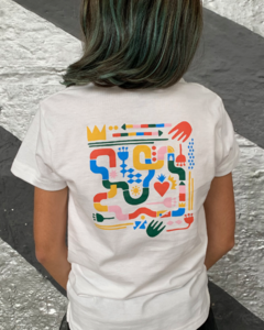 Camiseta Jogo de Amarelinha Unissex Infantil