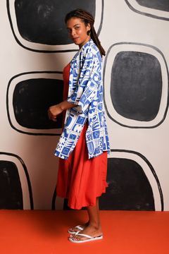 Kimono Feminino Marraqueche Blue - loja online