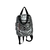 Mochila Pop Felipa Gris Plomo