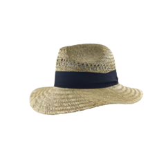 Sombrero Paja Cinta negra (P003)