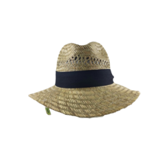 Sombrero Paja Cinta negra (P003) - comprar online