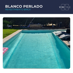 Brick Blanco Perlado 1 m2 - comprar online