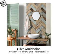 Revestimiento Ceramico Olivo Multicolor 8,5x30 Piso/pared 1calidad - comprar online