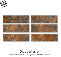 Revestimiento Oxido HD Marron 8.5x30 - comprar online