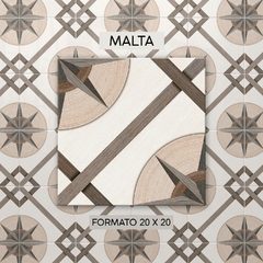 REVEST. CALCAREO MALTA MARFIL 20X20 (0.69M2 X CAJA)