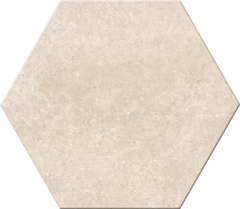 HEXAGONAL VERSALLES BASE BEIGE MATE 23X20