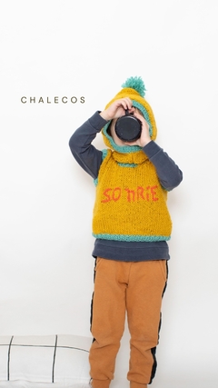 CHALECO PEQUE BORDADO - comprar online